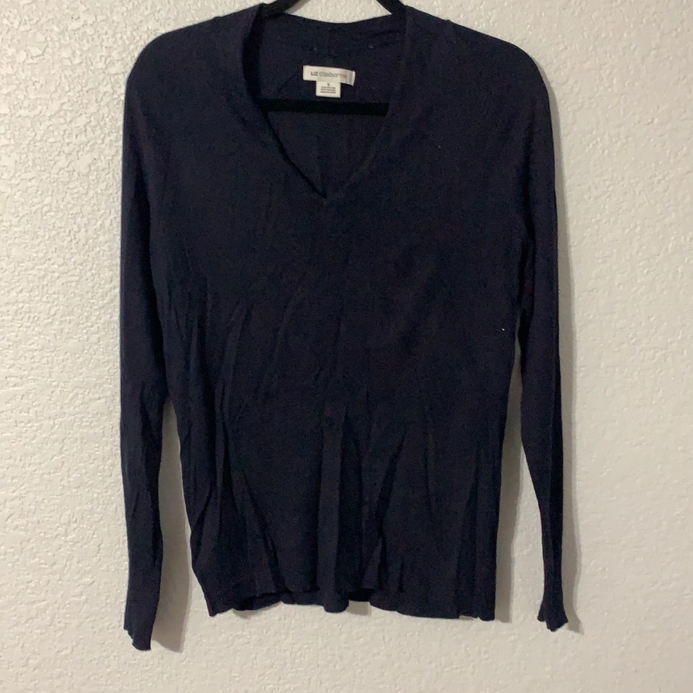 Navy blue women’s sweater